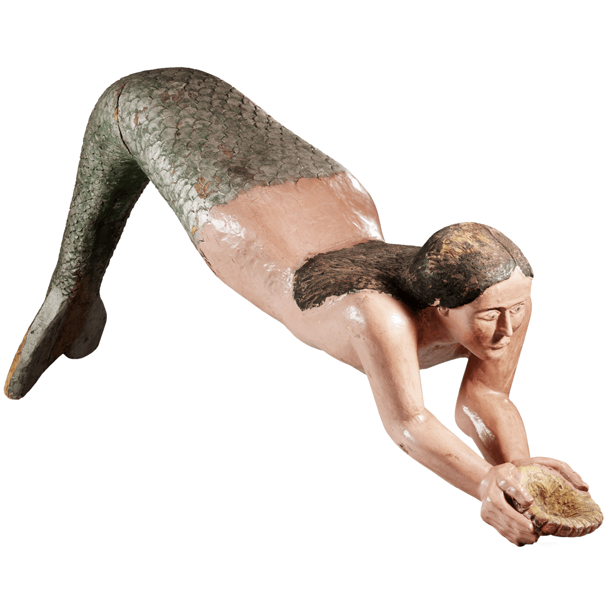 Roerversiering van een zeemeermin