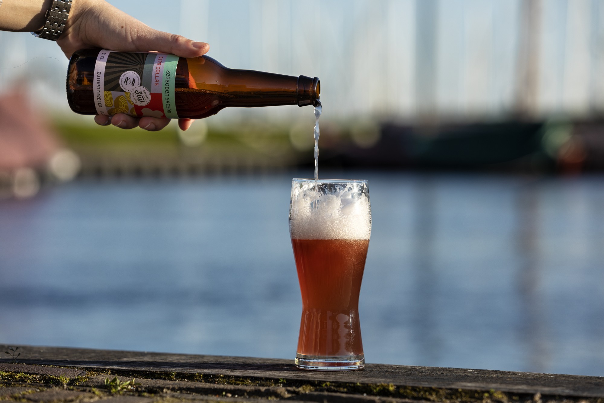 Zuiderzeebier wordt ingeschonken