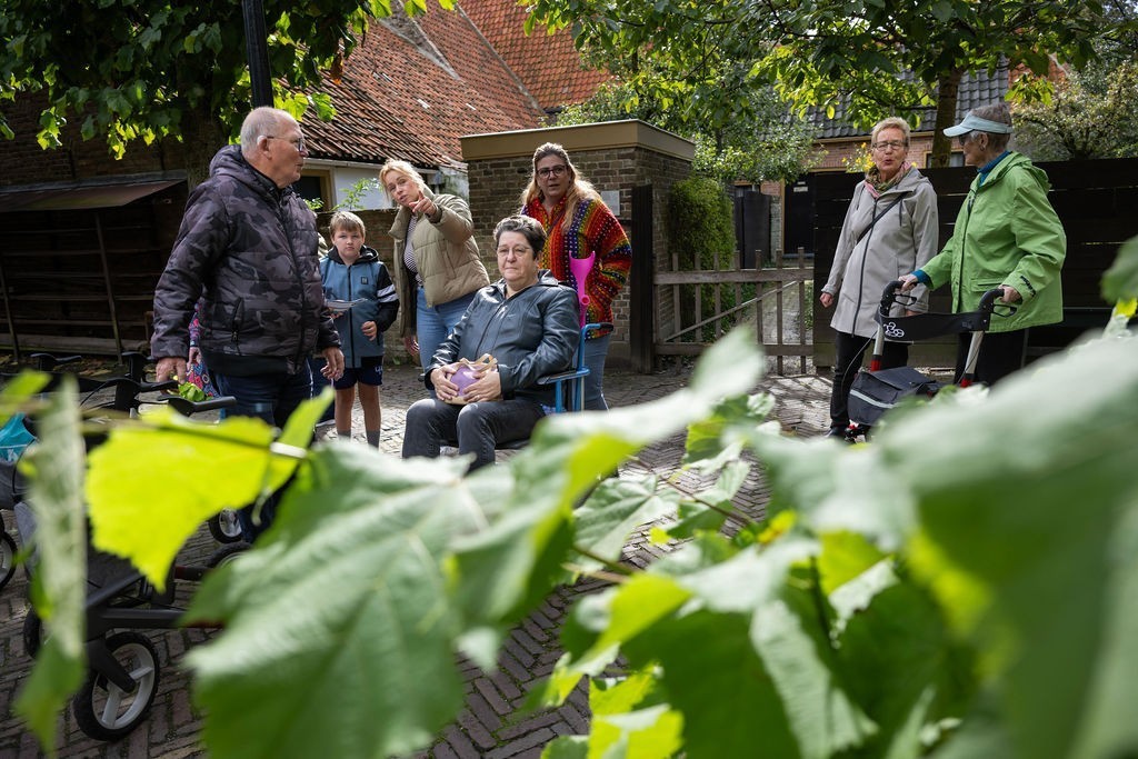 Familie in het Zuiderzeemuseum