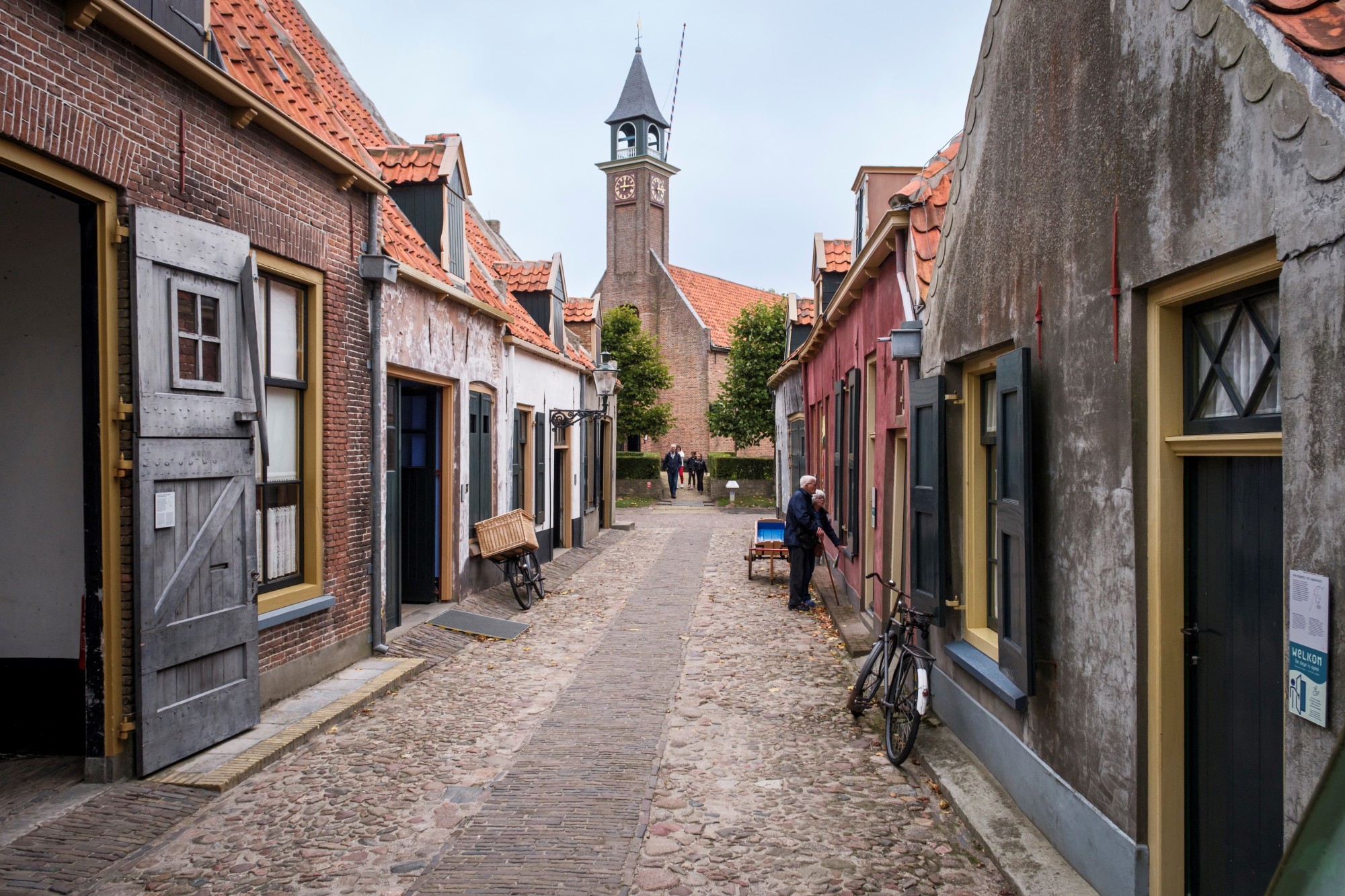 Foto van het Hardewijkerstraatje