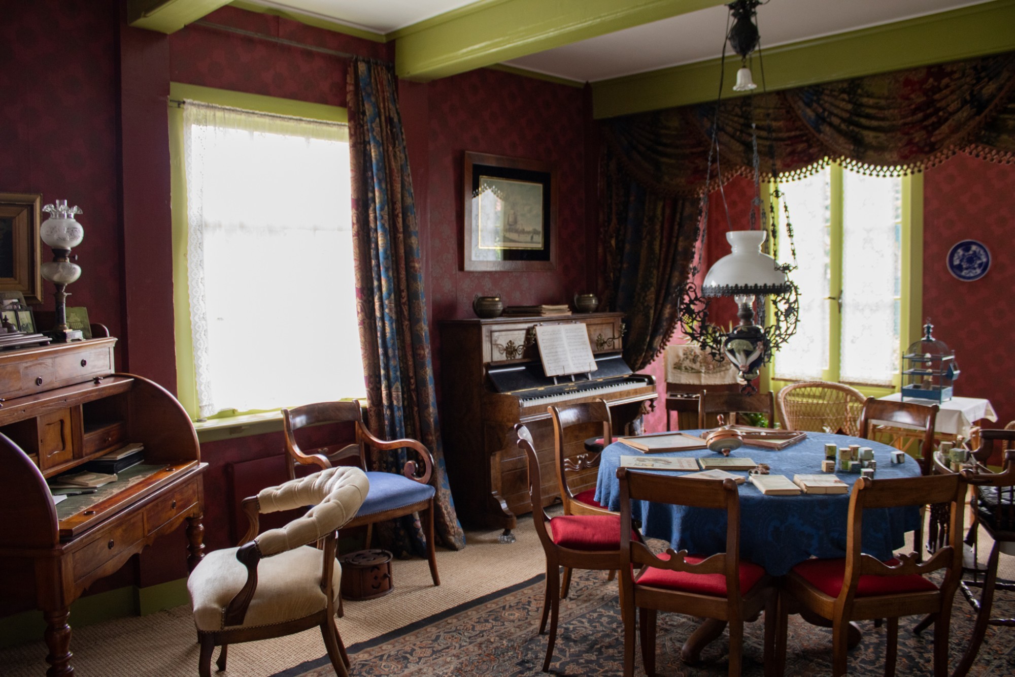 De woonkamer van het Zaanse huis