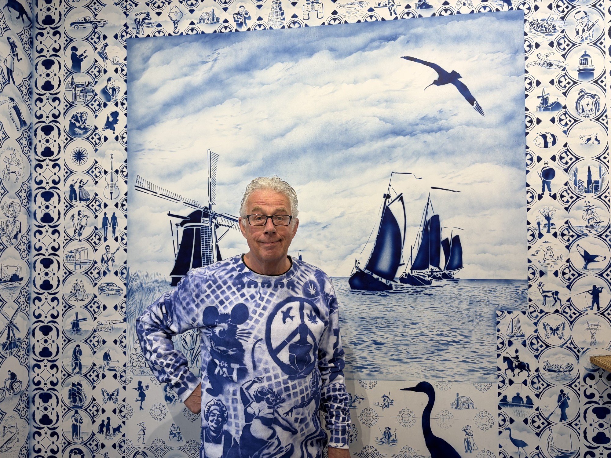 Hugo Kaagman voor The Blue Fishvendor